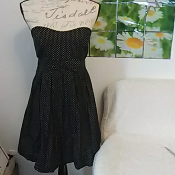New Alyn Paige strapless polka dot dress size 5/6 - Picture 2 of 8